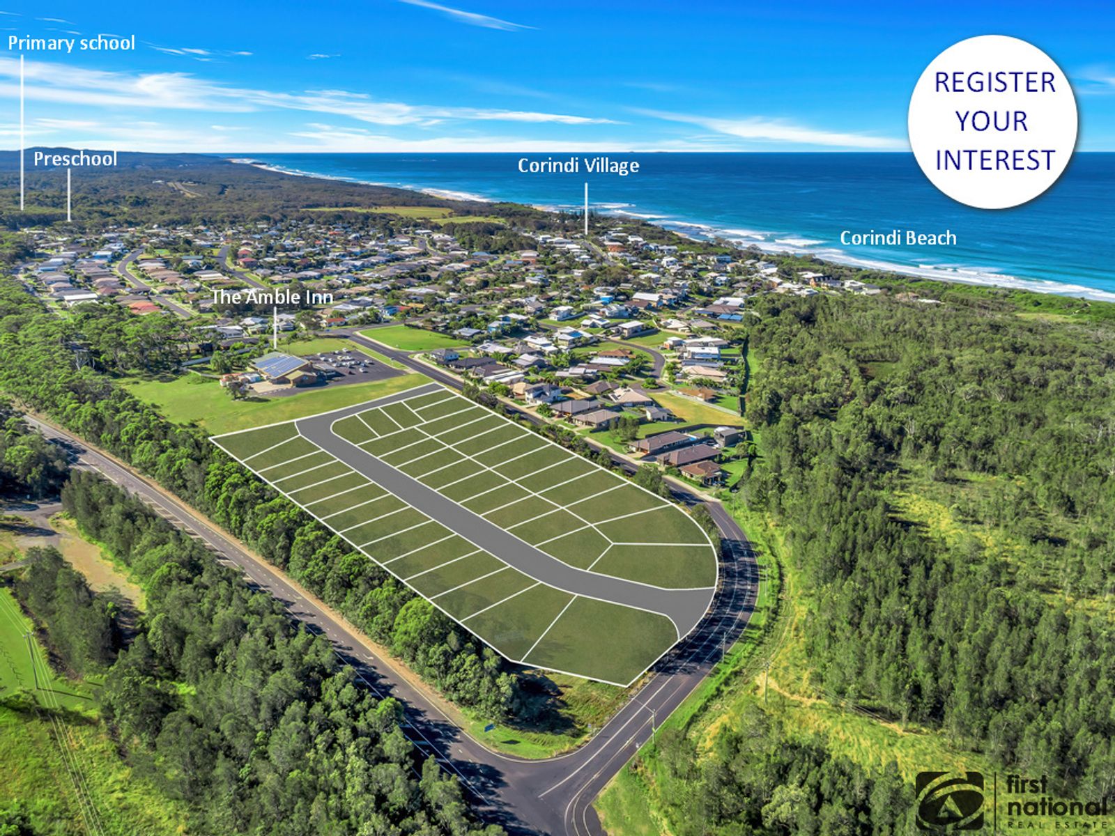 Tasman Street, CORINDI BEACH, Vacant Land for Sale First National