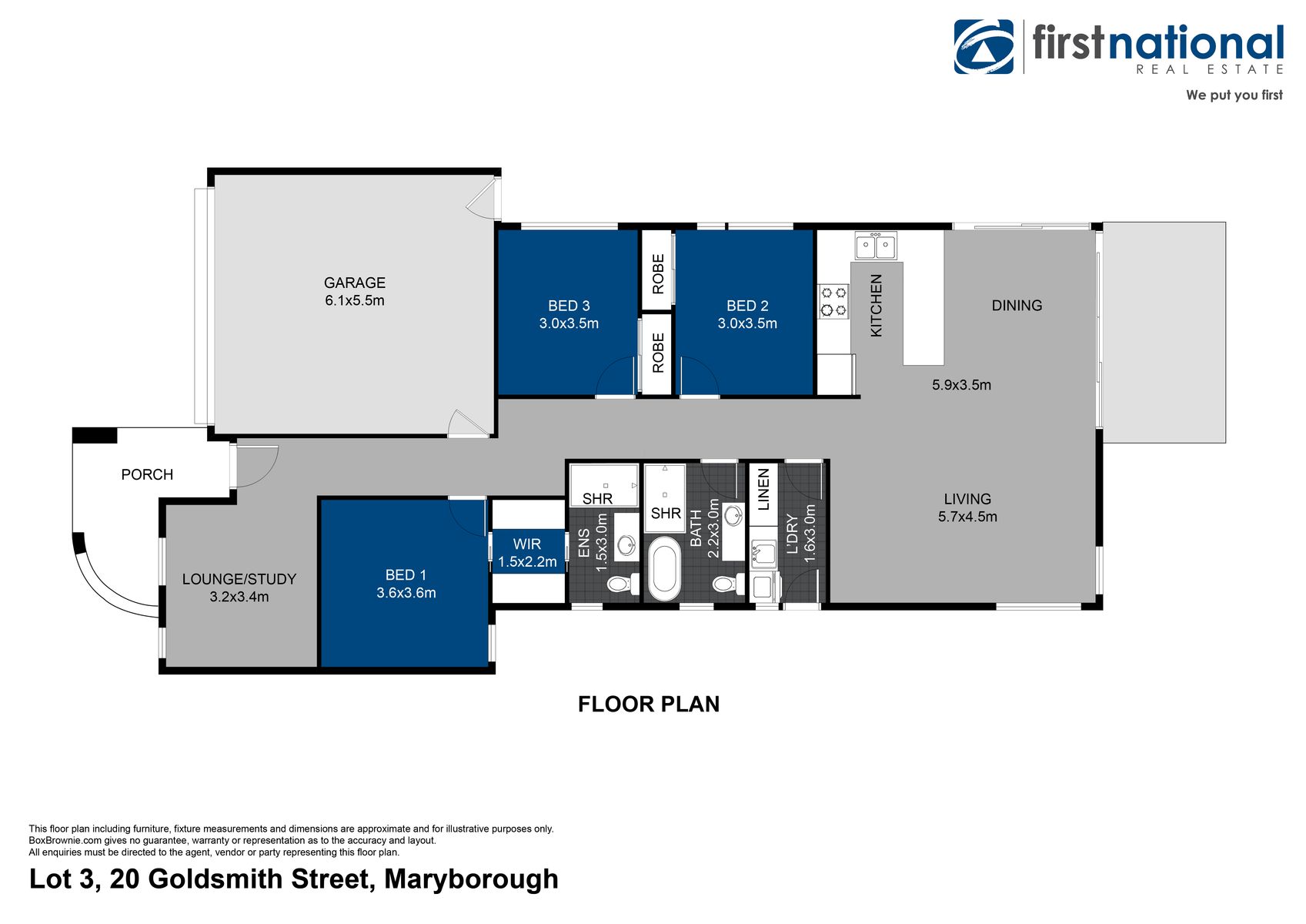 Lot 2, Lot 3, Lot 4 20 Goldsmith Street, Maryborough VIC 3465, Lot - Thumbnail 8