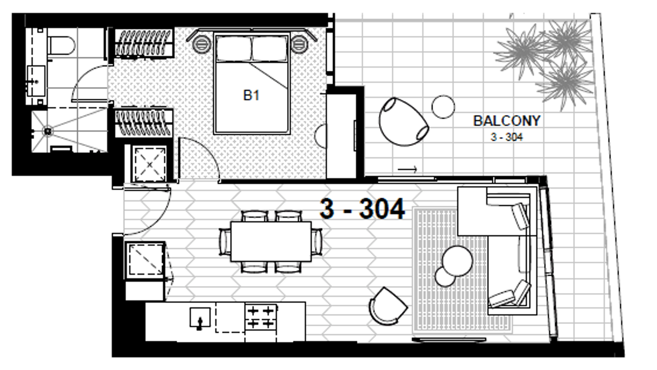 Floorplan for 304/5 Wominjeka Walk