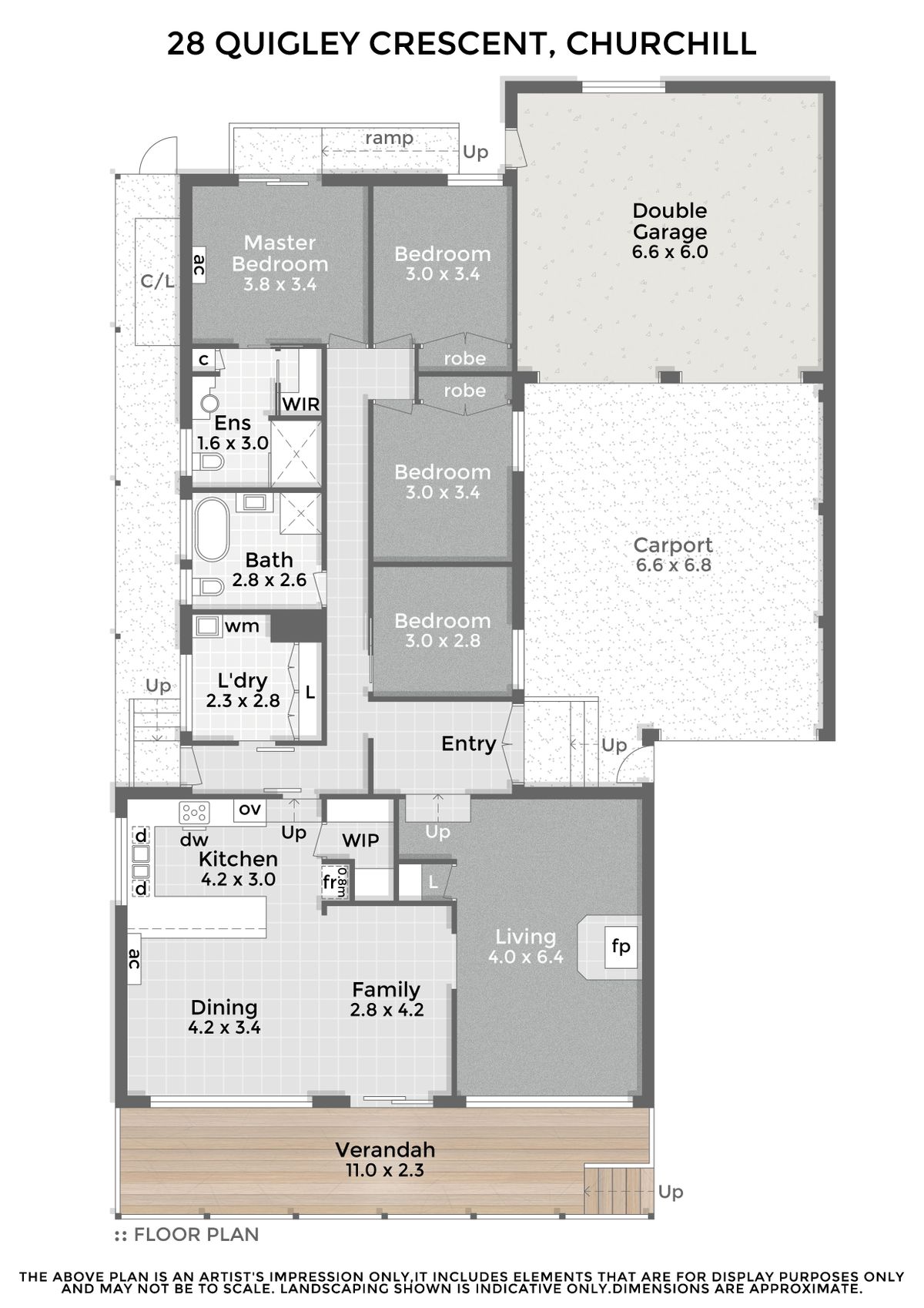 02 PRINT   28 Quigley Crescent, Churchill   floorplan