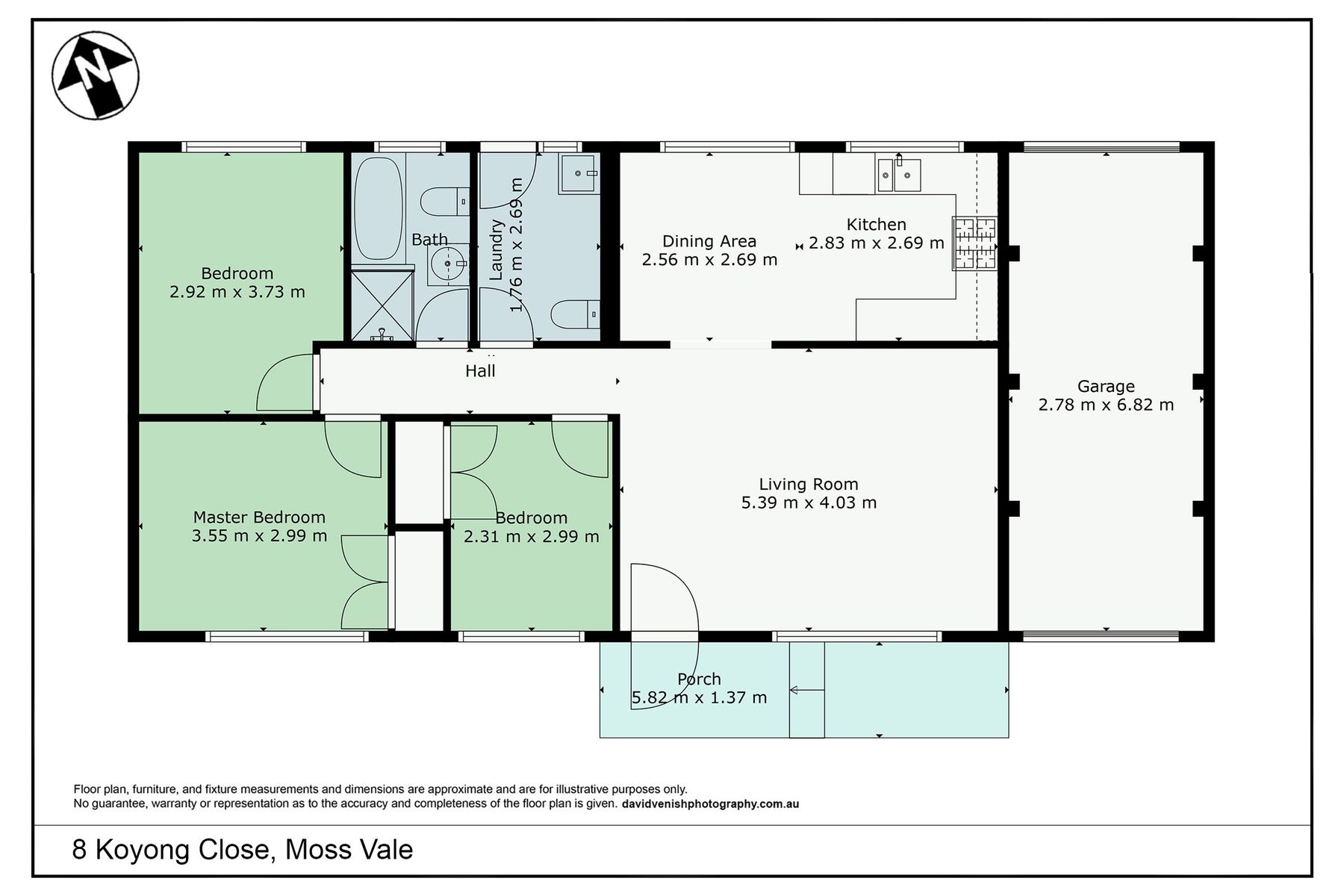 8 Koyong Close, Moss Vale   Floor Plan
