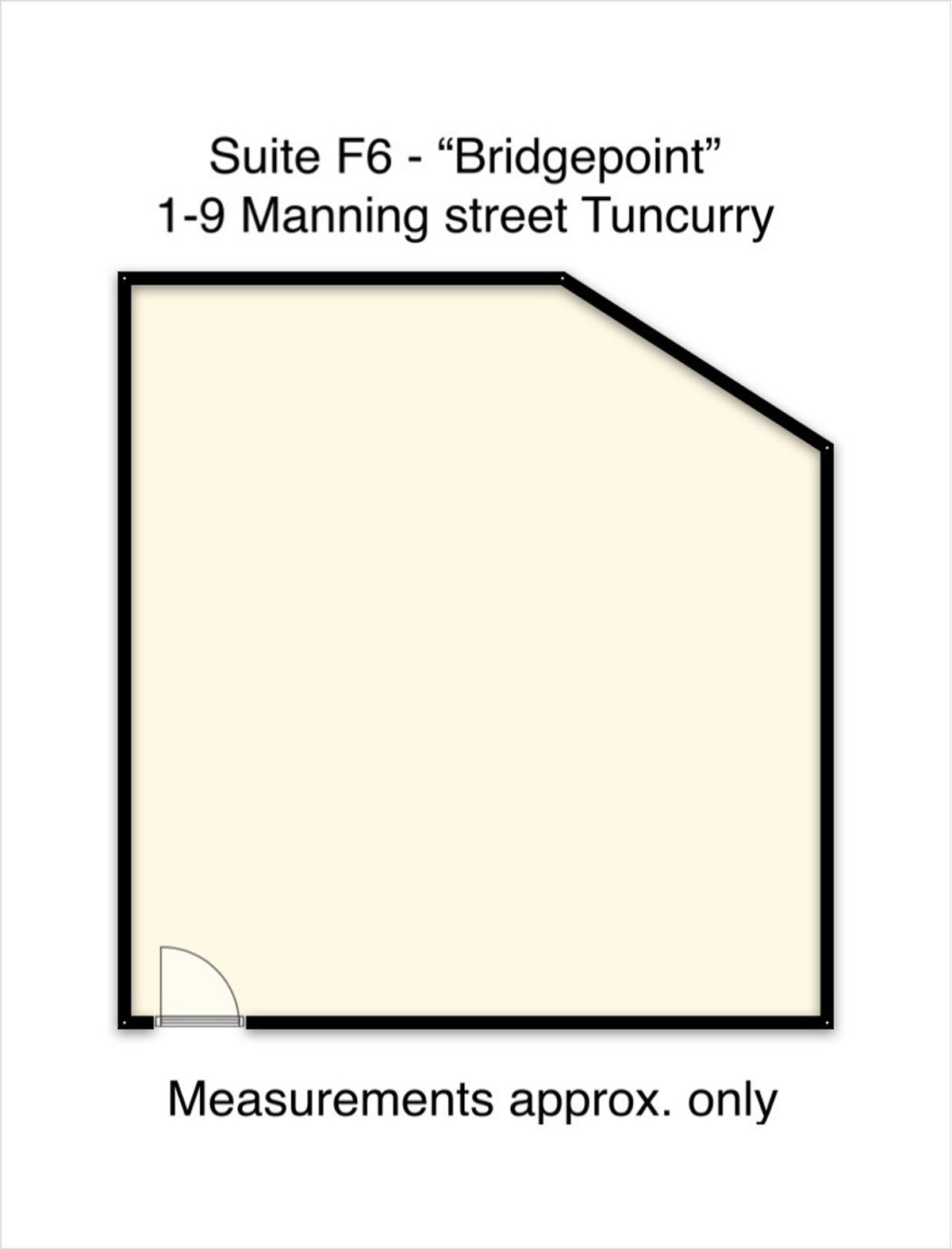 2023 11 17   Floor Plan   Suite F6 Bridgepoint Tuncurry