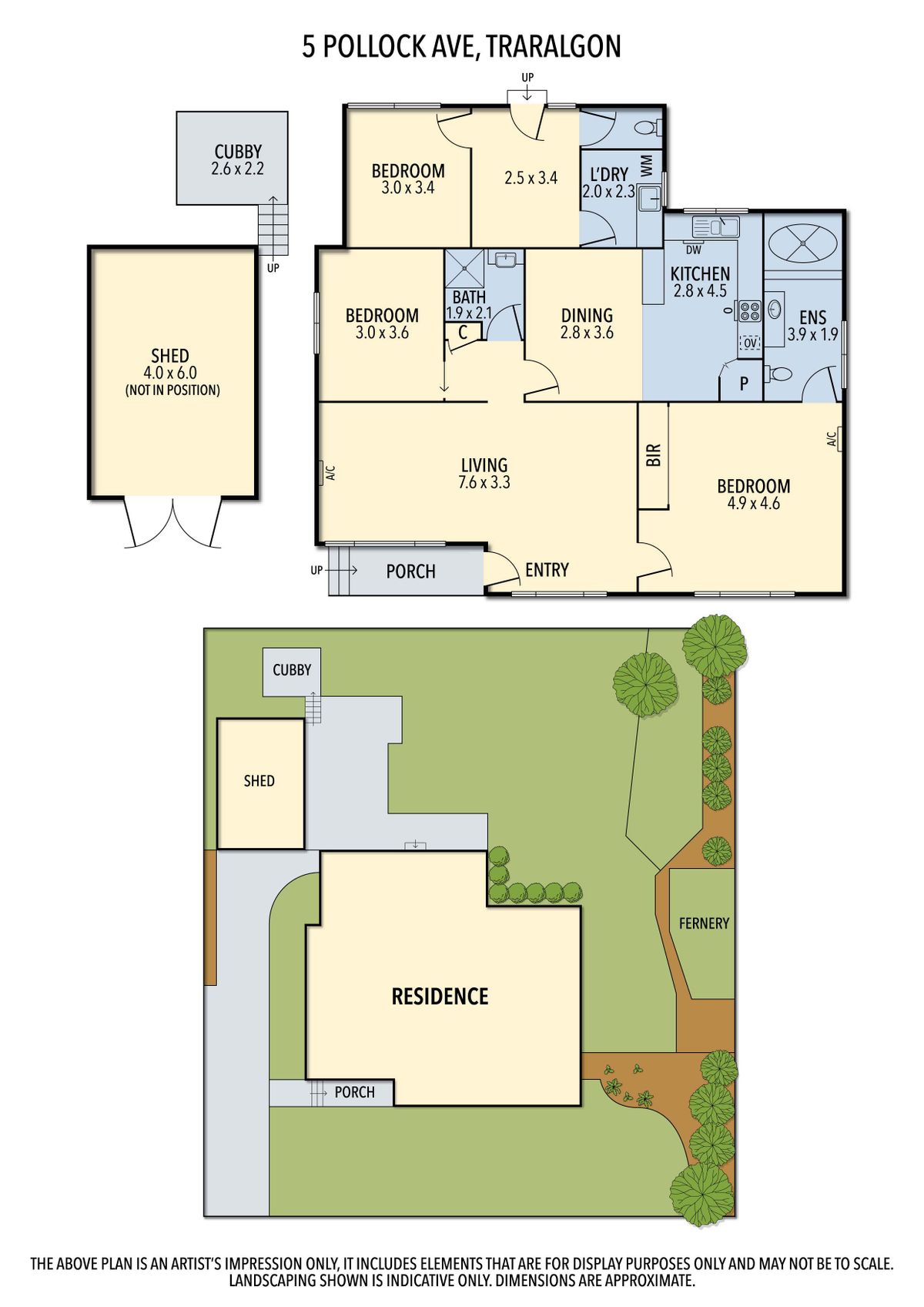 02 PRINT FP   5 Pollock Ave, Traralgon