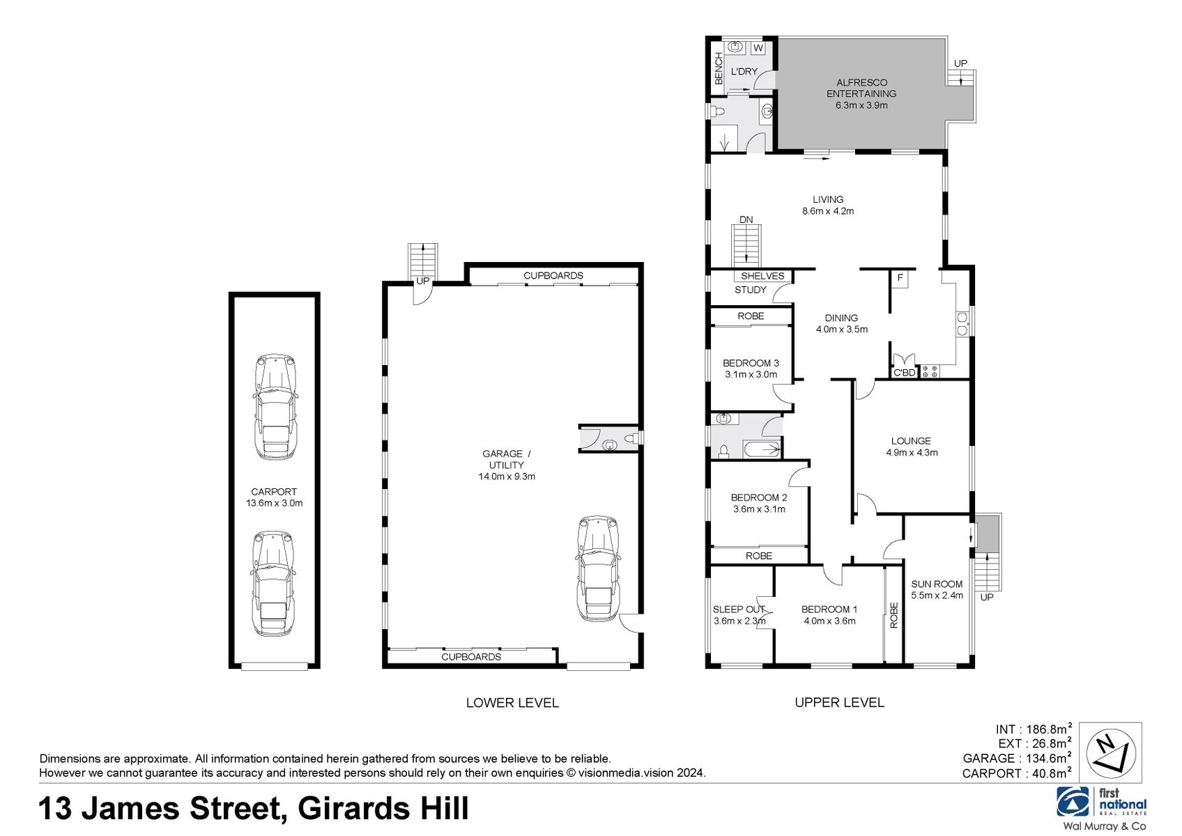 13 James Street, Girards Hill floor plan 01