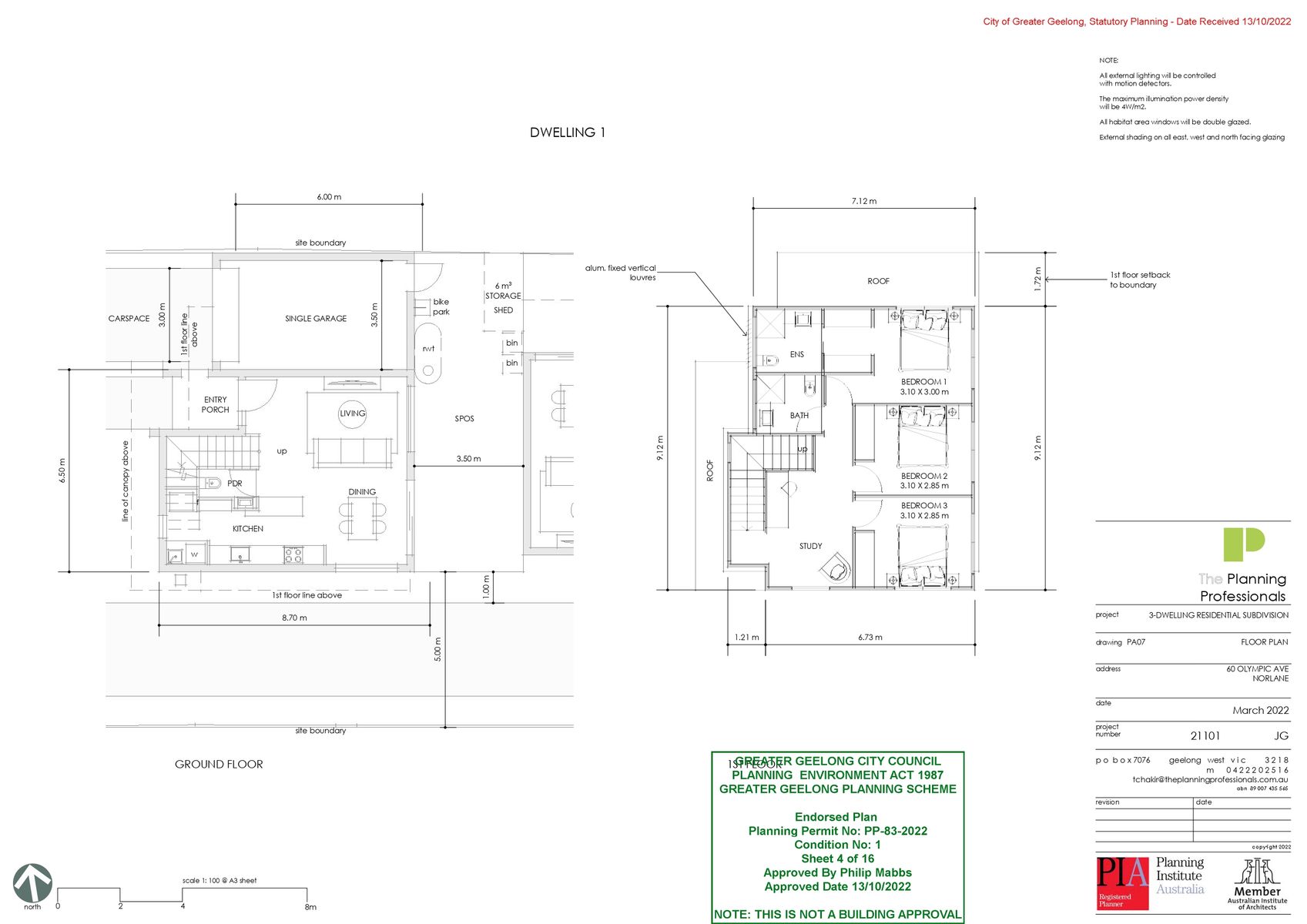 Endorsed Condition 1 Plans   PP 83 2022 page 0004