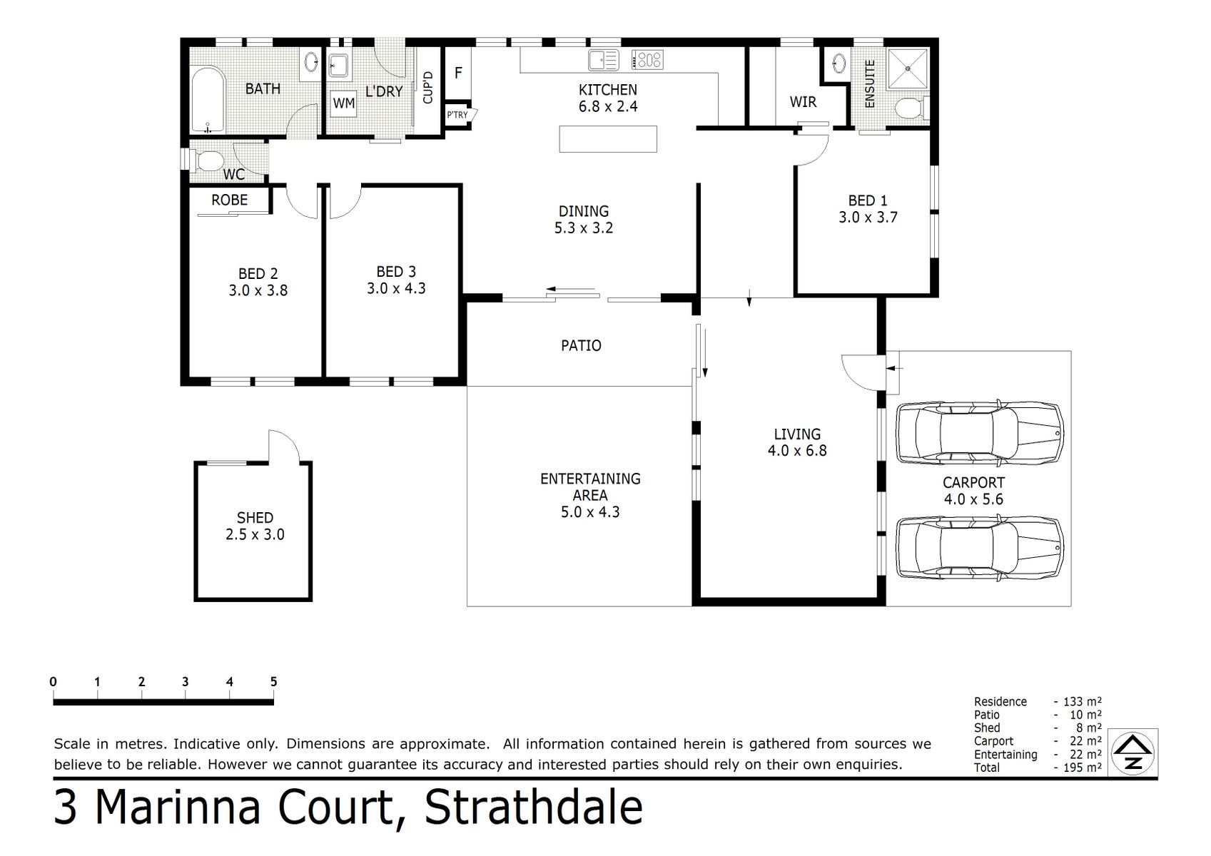3 Marinna Court Strathdale ( 15 MAR 2023 ) 133sqm