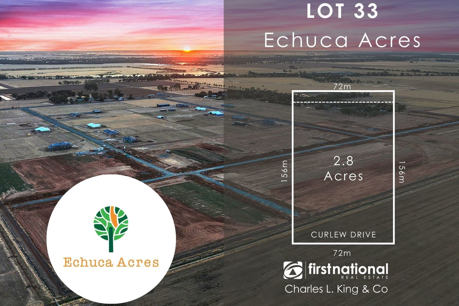 Echuca Acres Estate, 33 Curlew Drive, Echuca VIC 3564, Echuca - Image 1