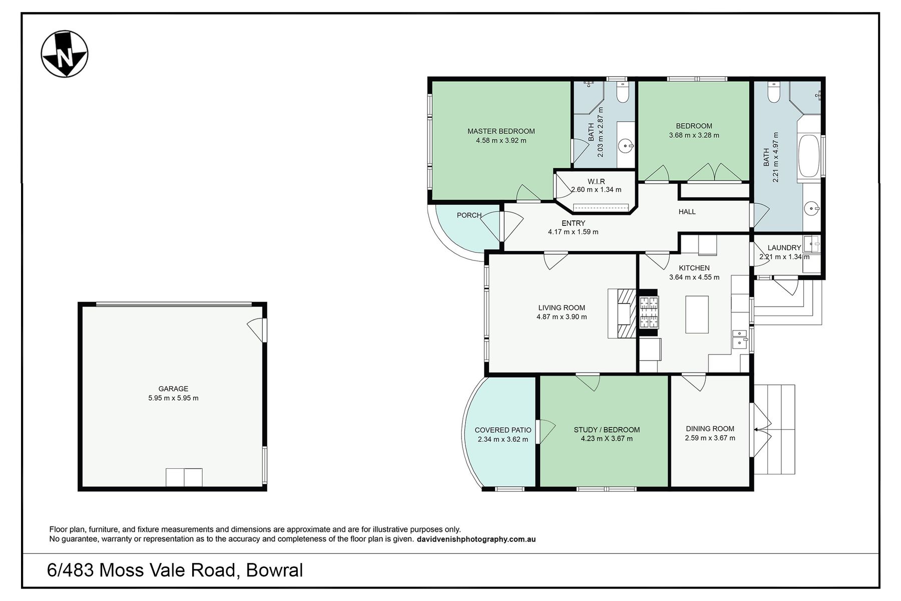 Unit 6, 483 Moss Vale Rd, Bowral   Floor Plan
