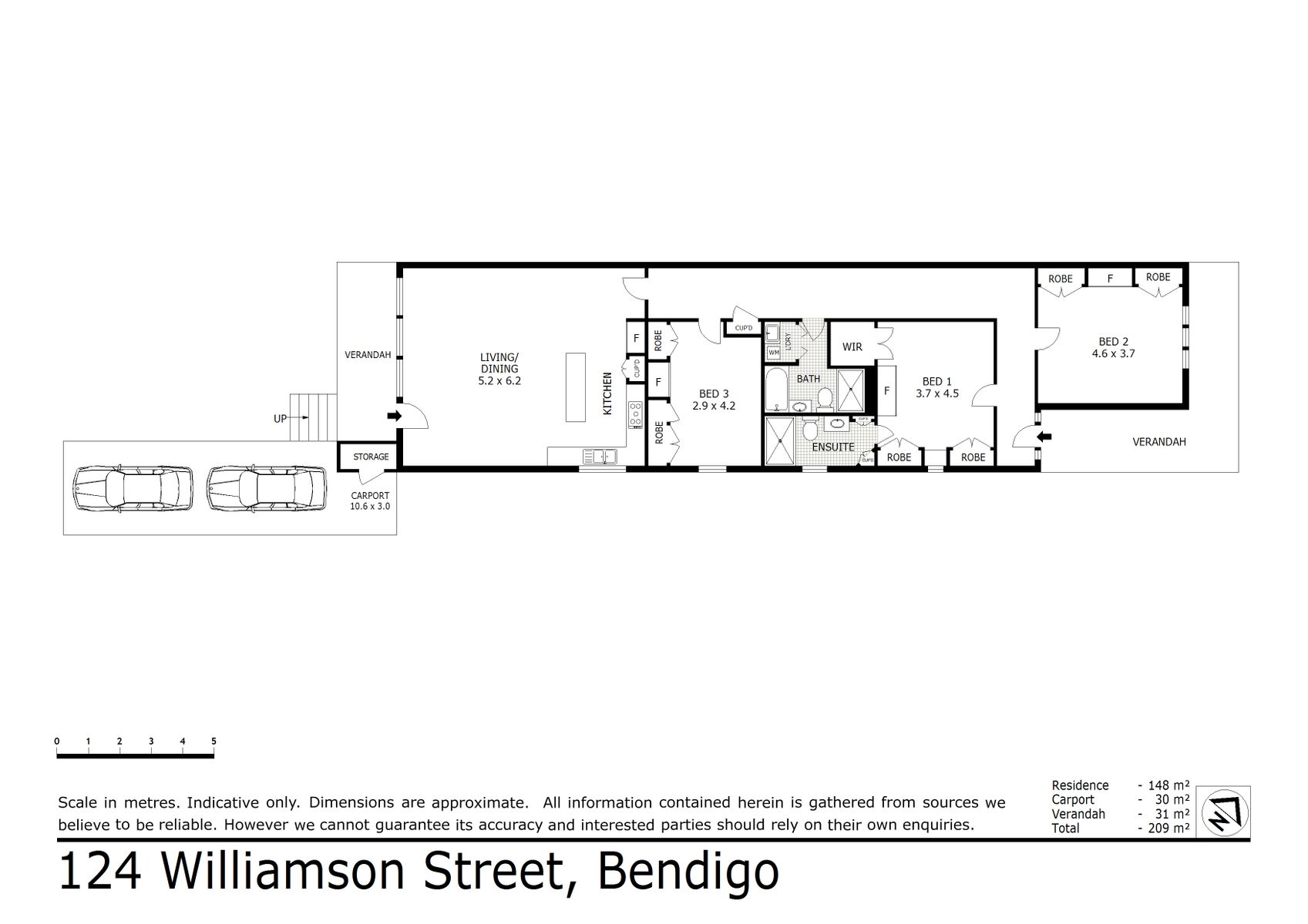124 Williamson Street Bendigo (11 DEC 2019) 148sqm
