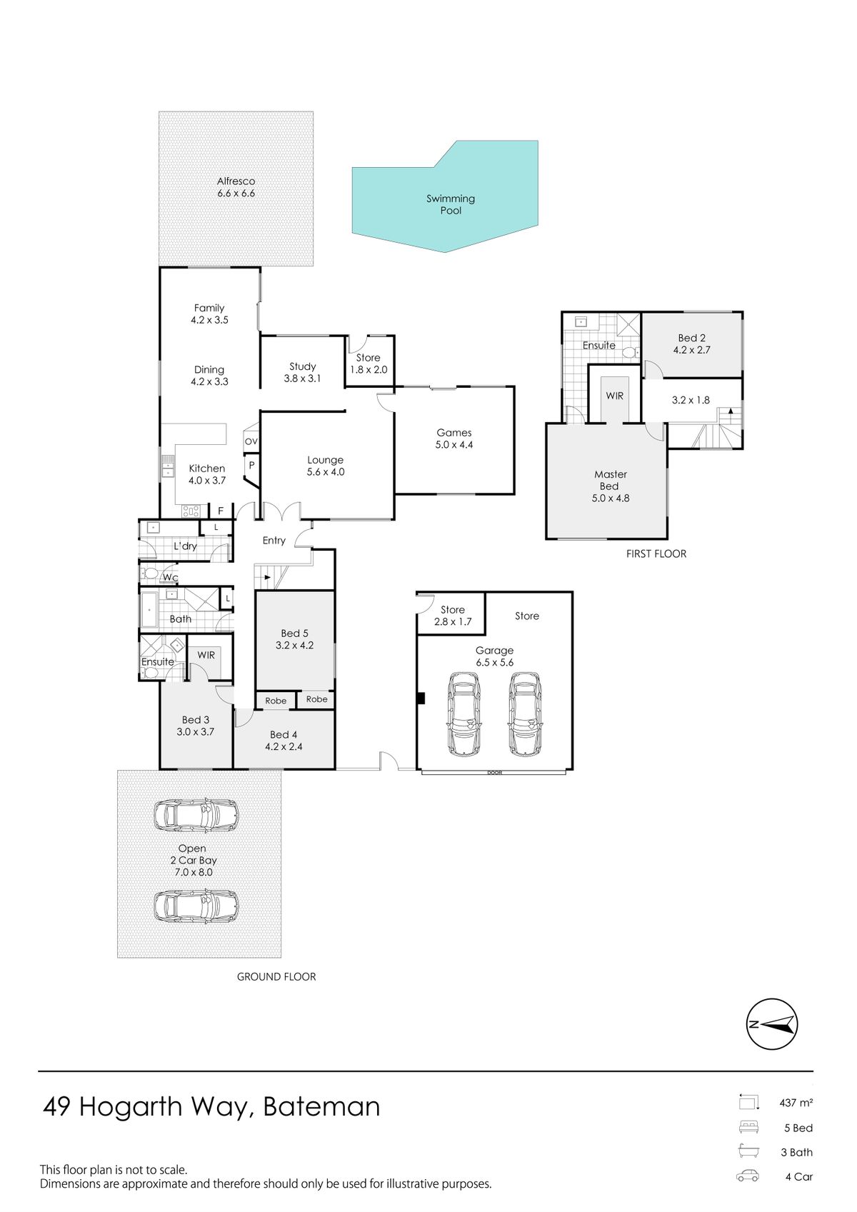 49 Hogarth Way BATEMAN   Floor Plan P