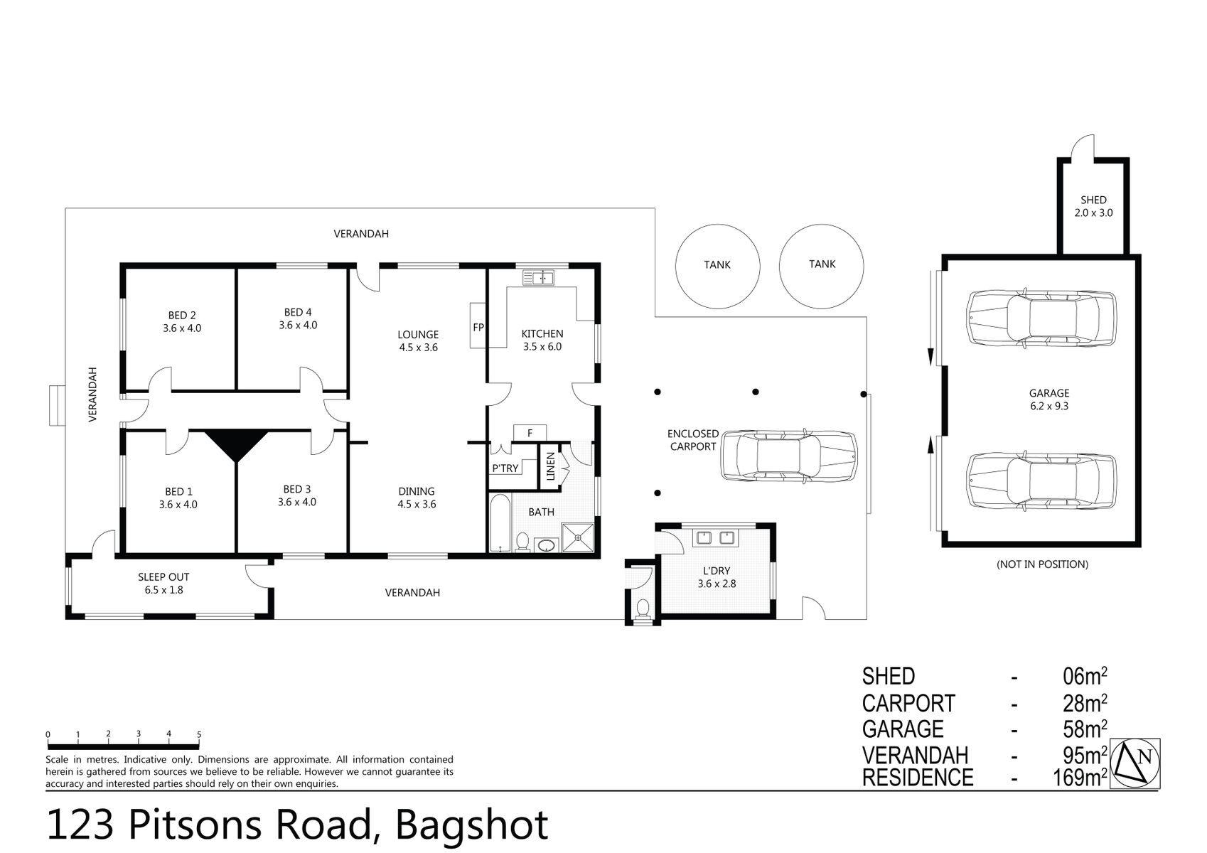 APPROVED FLOORPLAN 123 Pitsons Road, Bagshot (23 AUGUST 2018) 169 sqm (2)