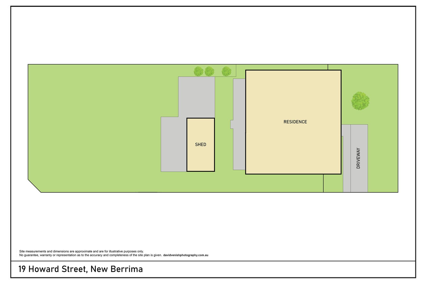 revised 19 Howard Street, New Berrima   Site Plan