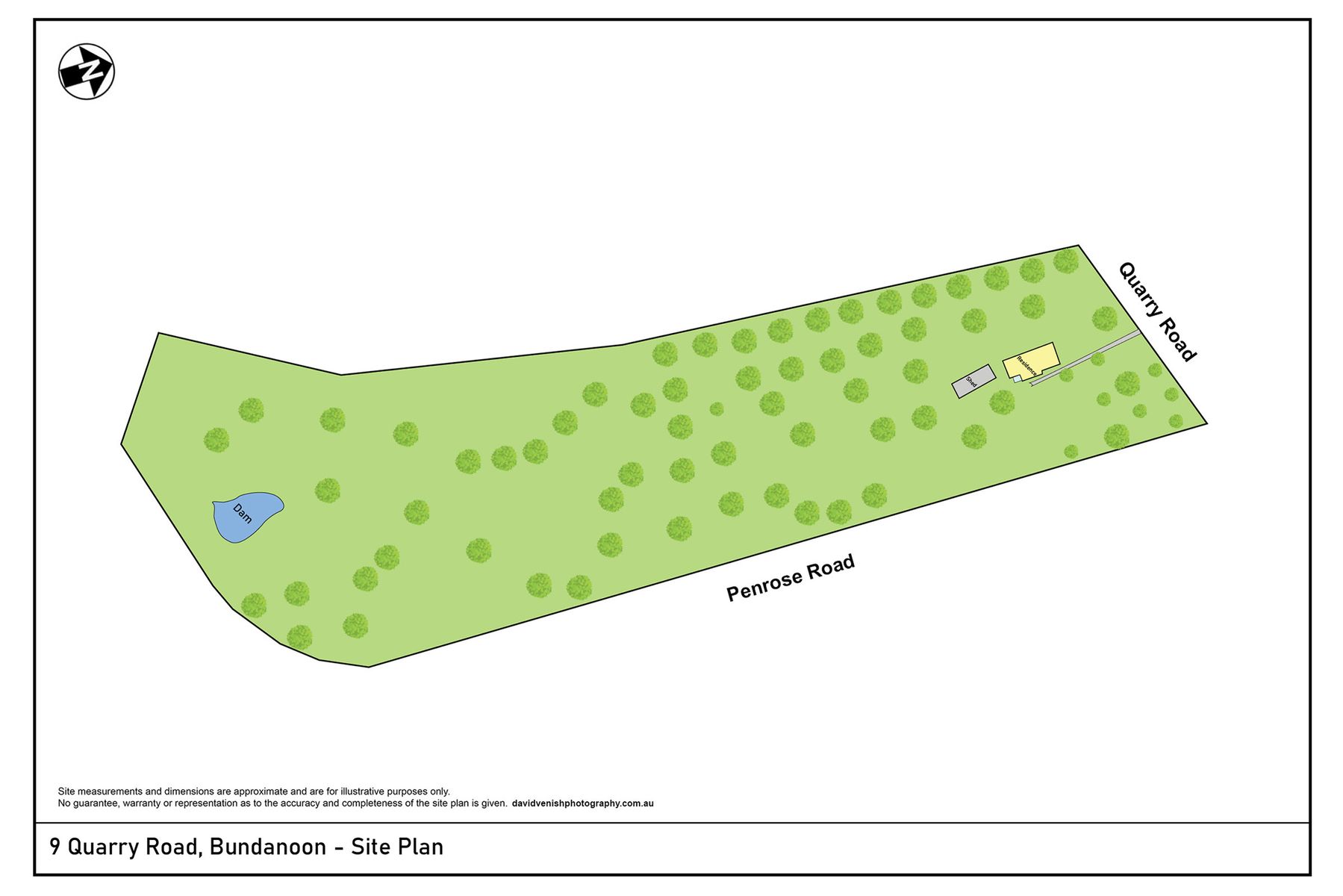 9 Quarry Road, Bundanoon   Site Plan House