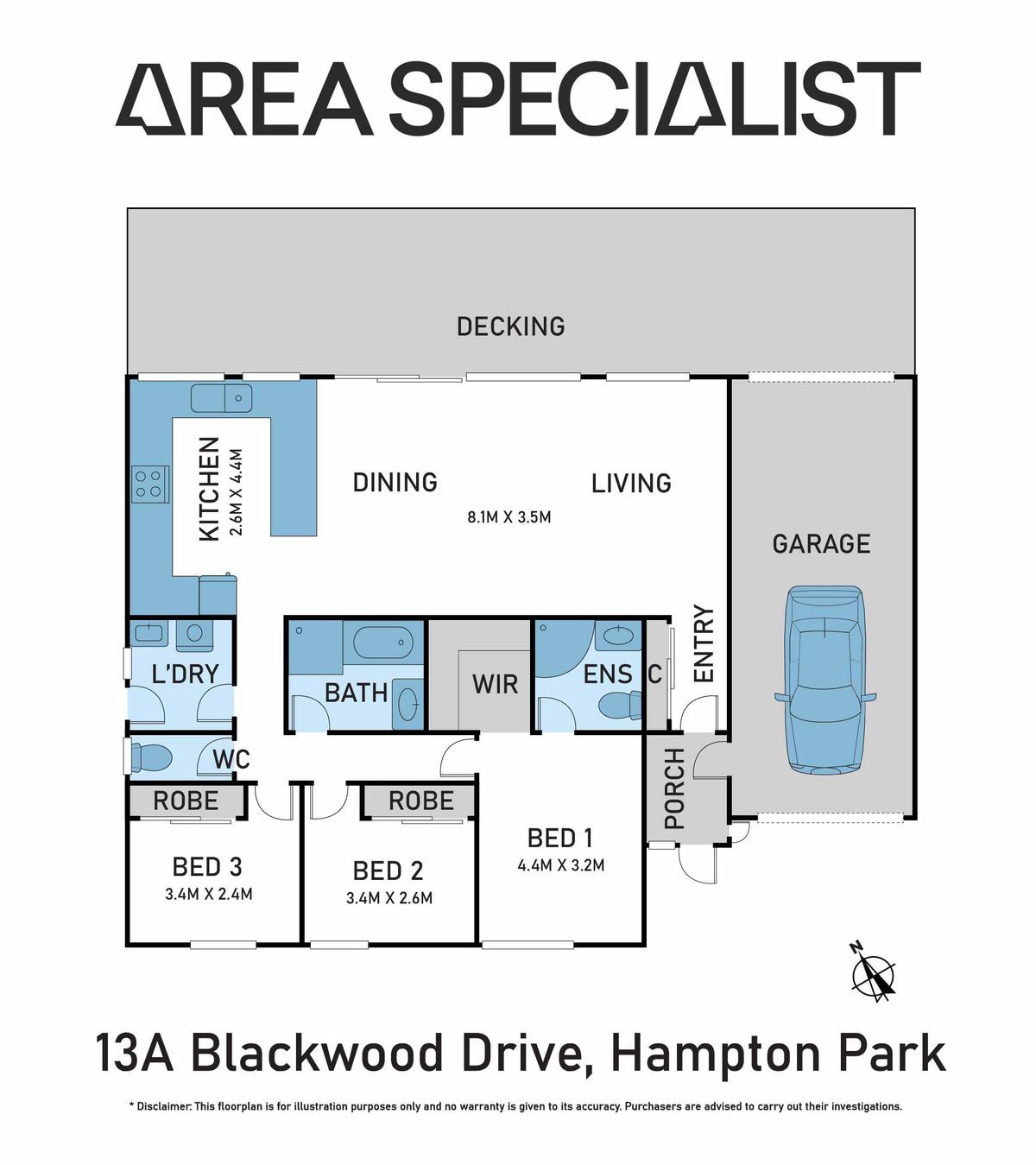 13A Blackwood Drive, Hampton Park Without Siteplan