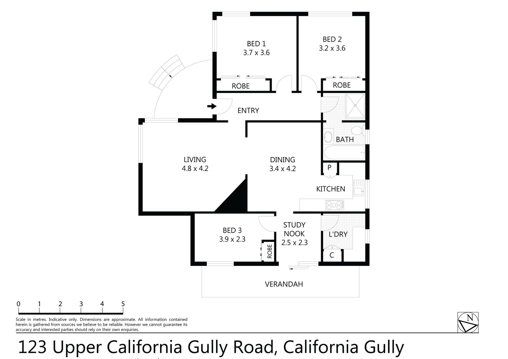 upper cal gully rd floor plan