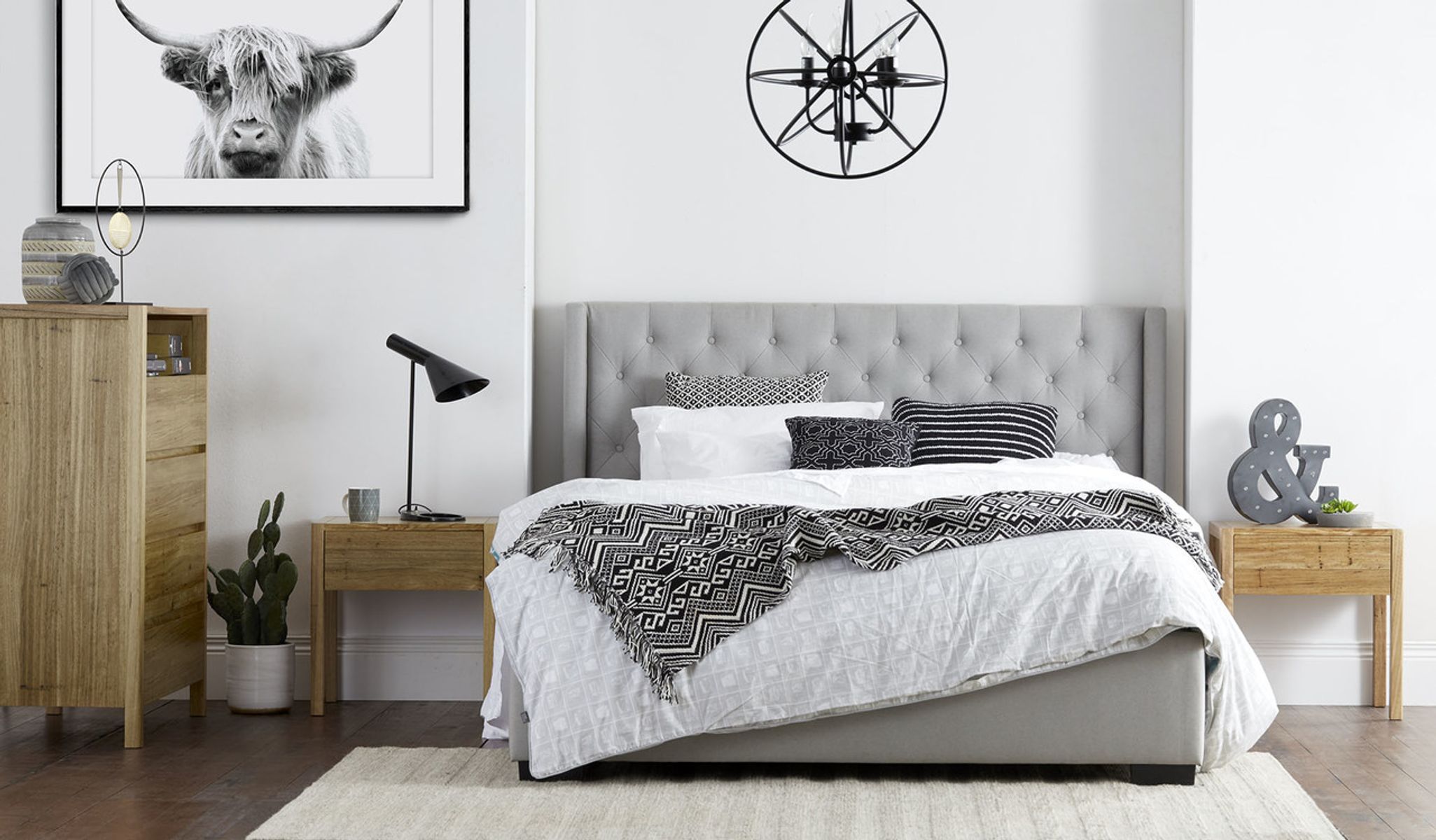 amore bedroom package with clara casegoods  78057