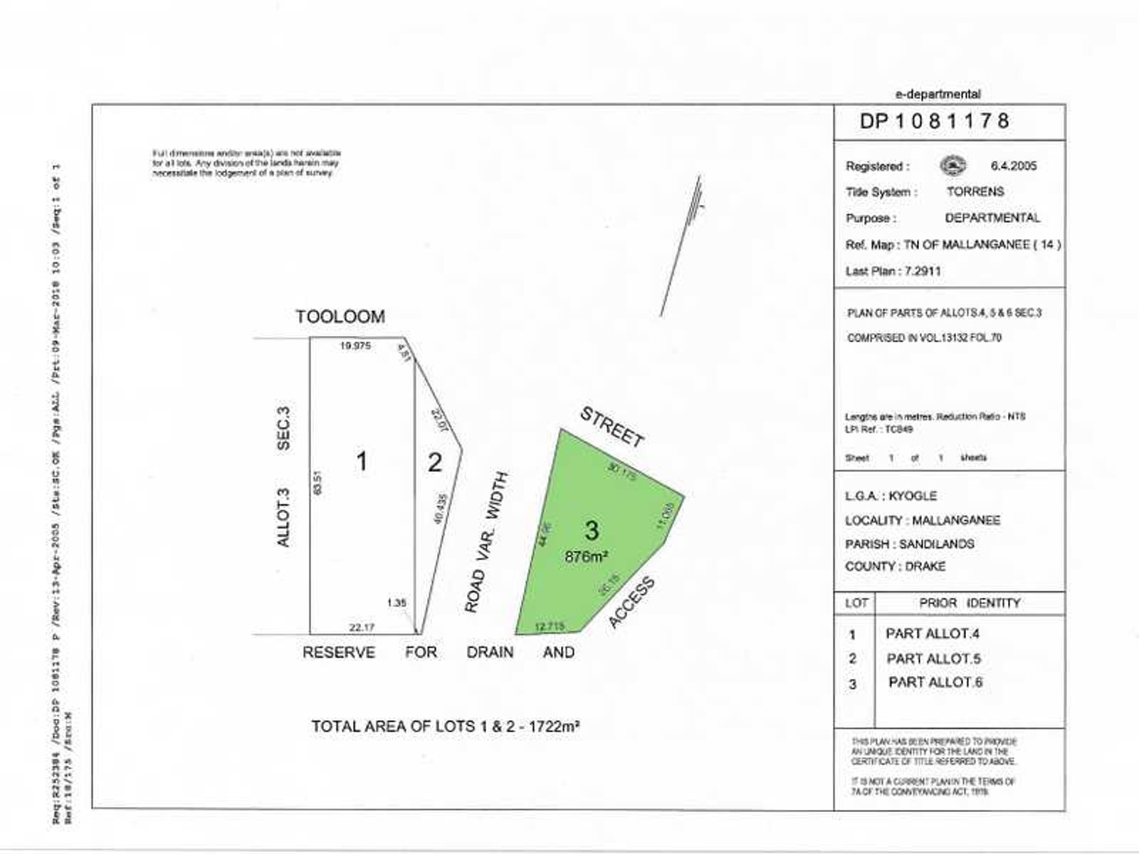 Lot 3/61 Lot 3 / 61 Tooloom Street, Mallanganee - Thumbnail 6