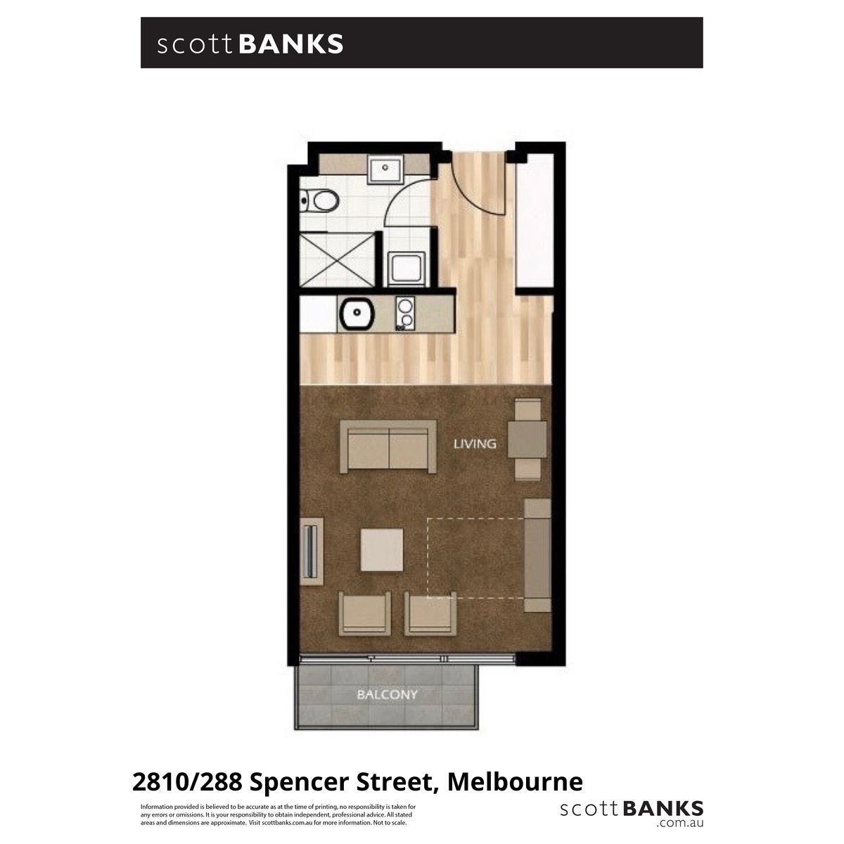 Floor Plan   2810288 Spencer Street Melbourne (1)