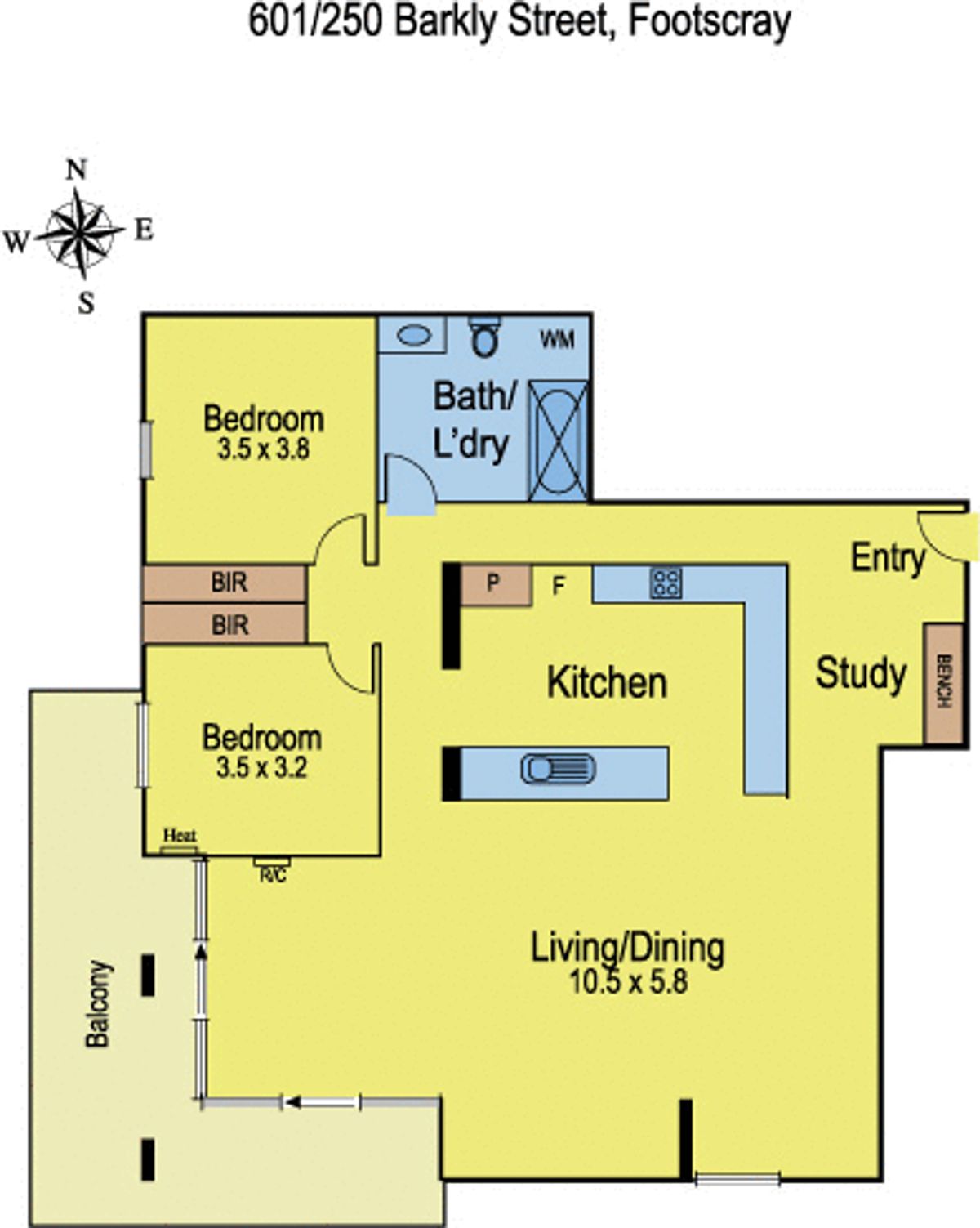 601/250 Barkly Street, Footscray - Thumbnail 8