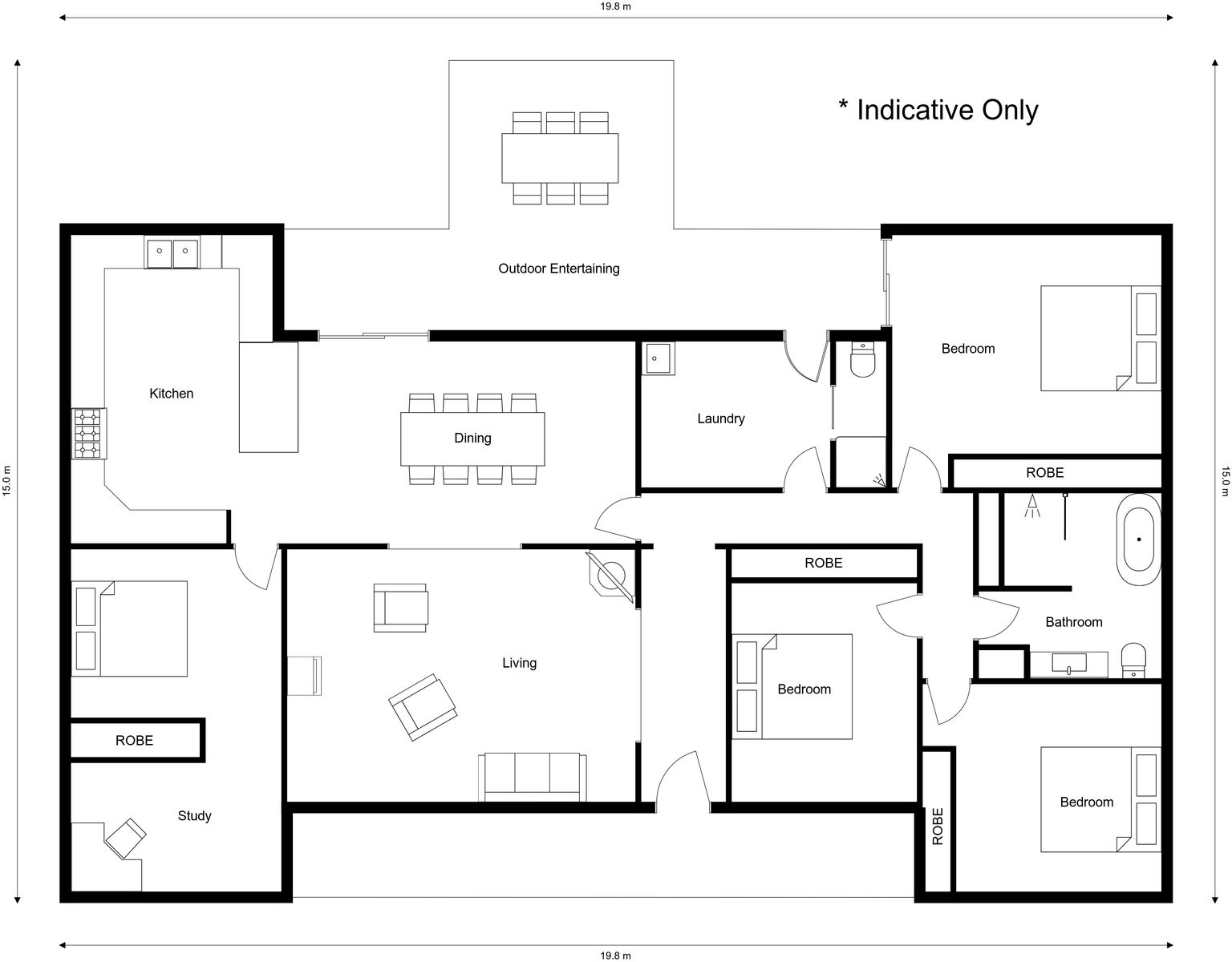 70 Candoormakh Crescent, Nabiac For Sale by Farmbuy.com - floorplan 1