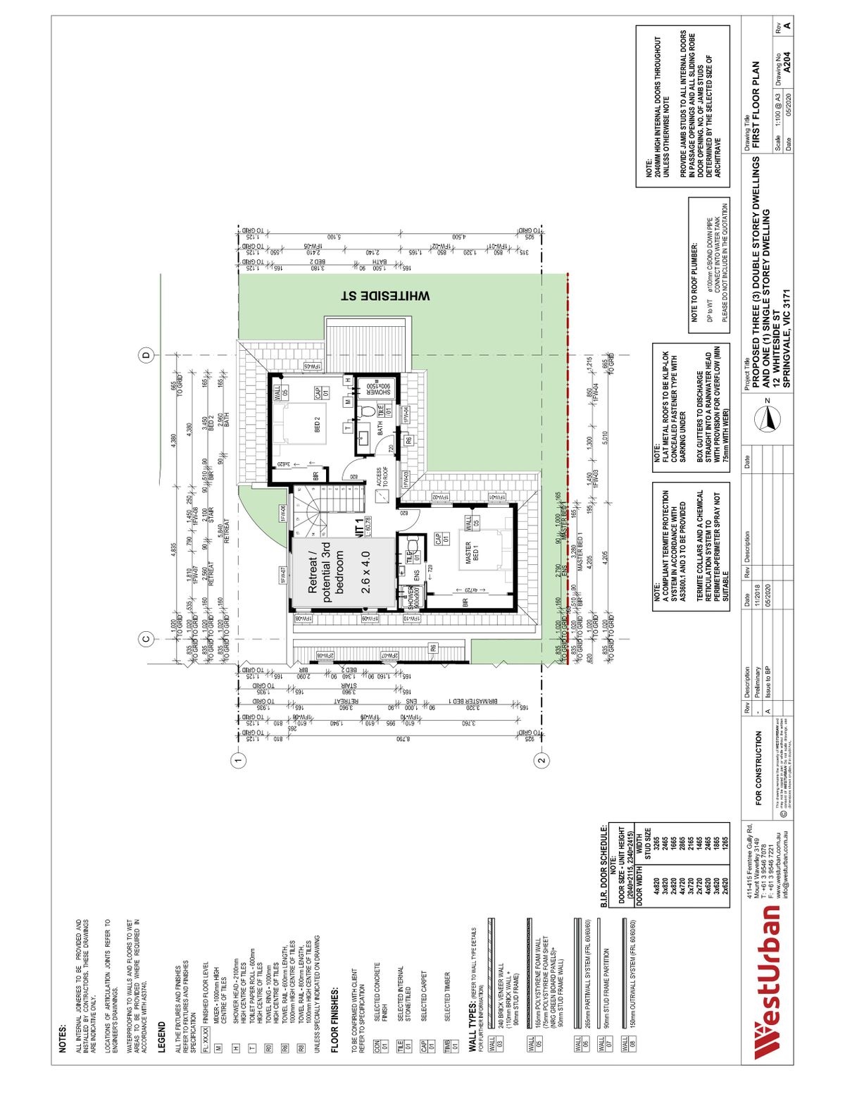 1 12 Whiteside Street Springvale potential floorplans   002
