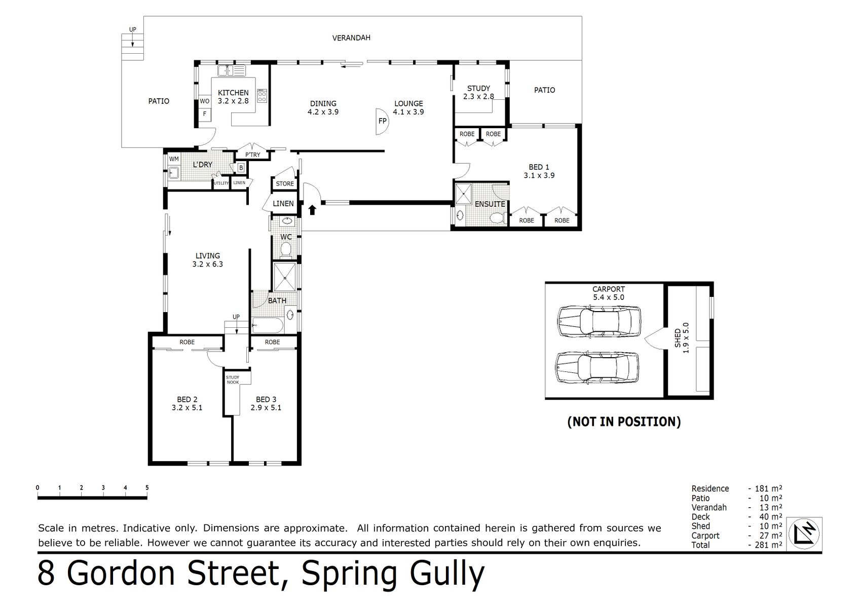 8 Gordon Street Spring Gully ( 28 AUG 2020 ) 181sqm