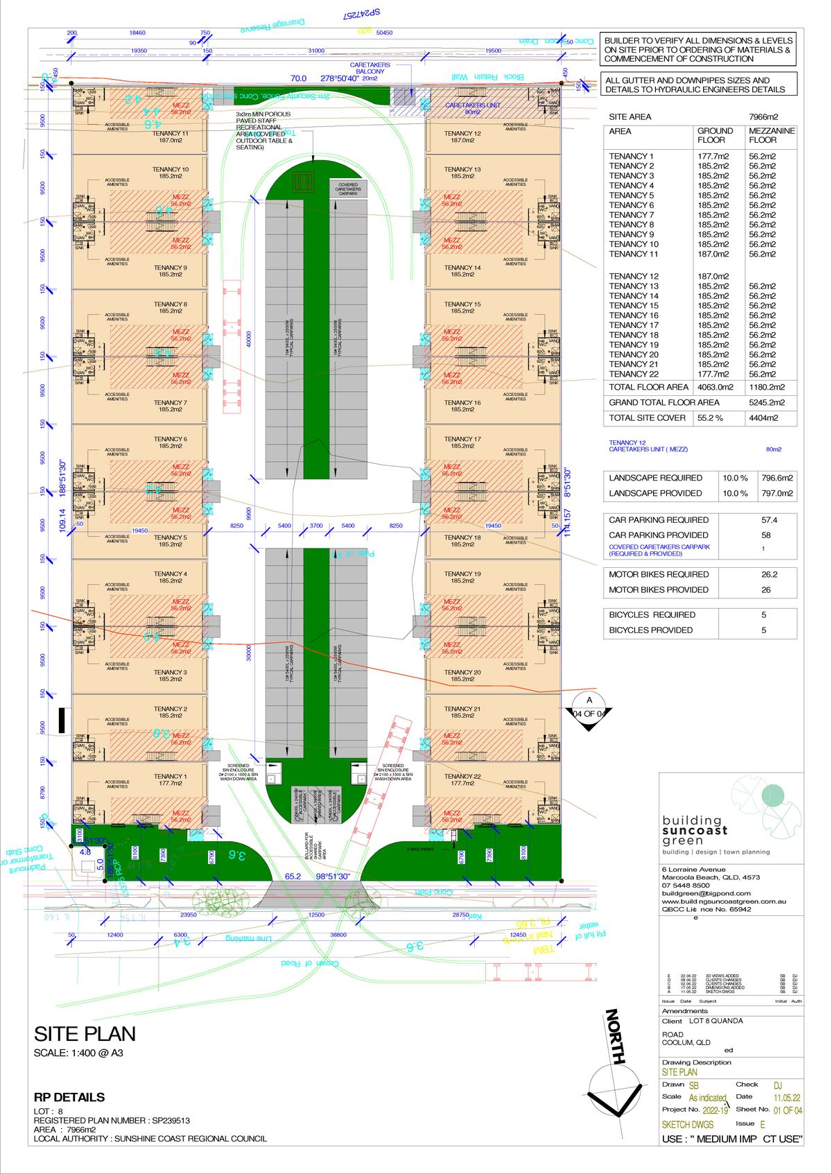 Floor plans for 115 Quand Road Coolum