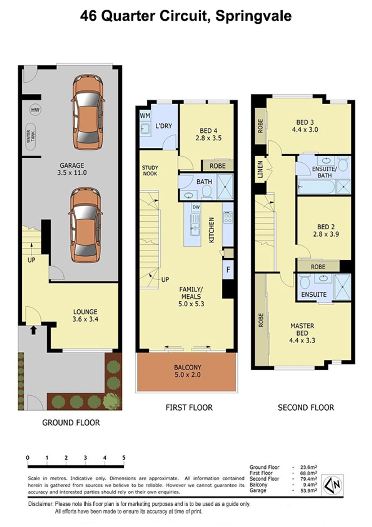 46 Quarter Floor Plan