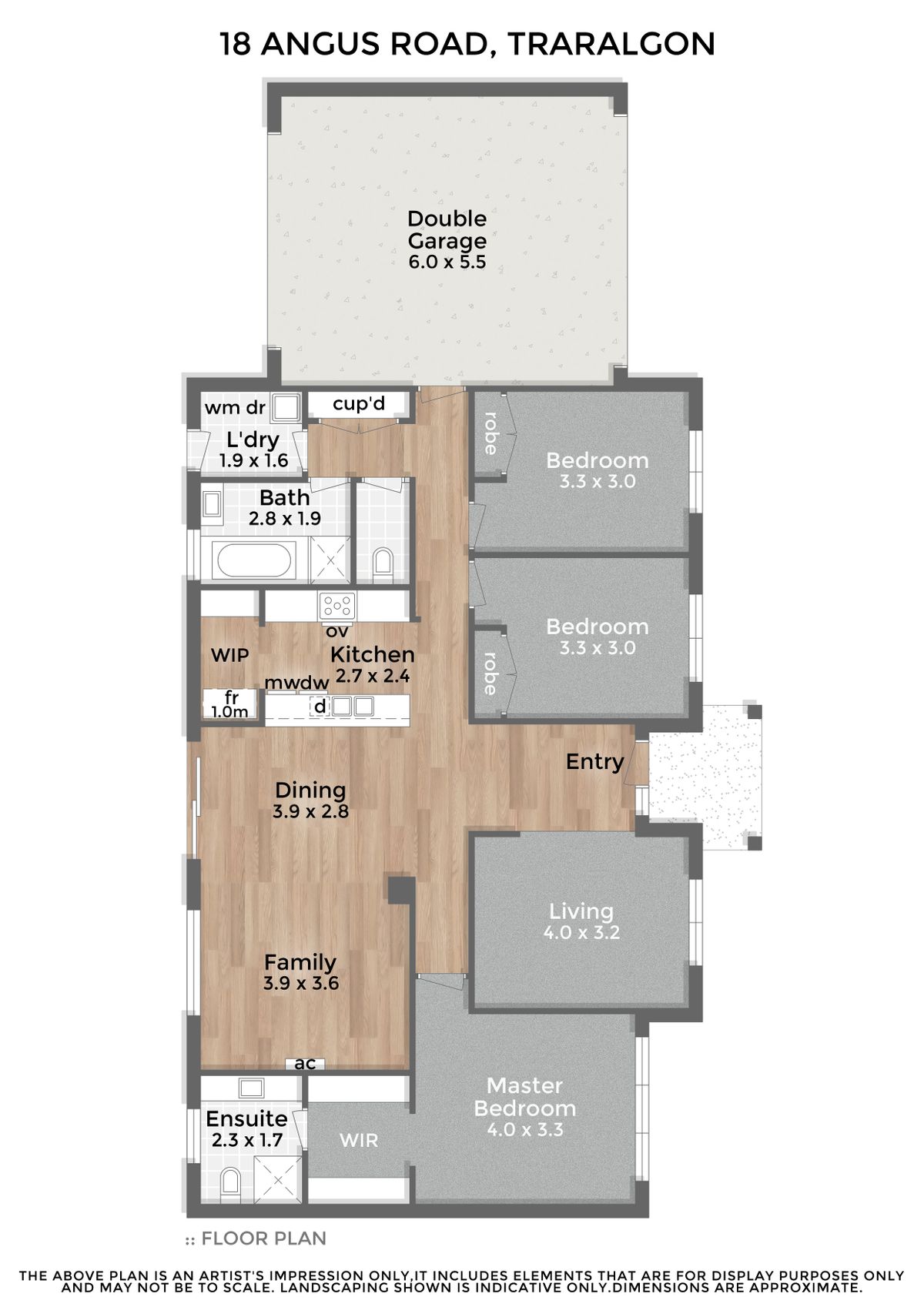 PRINT   18 Angus Rd Traralgon   Floorplan