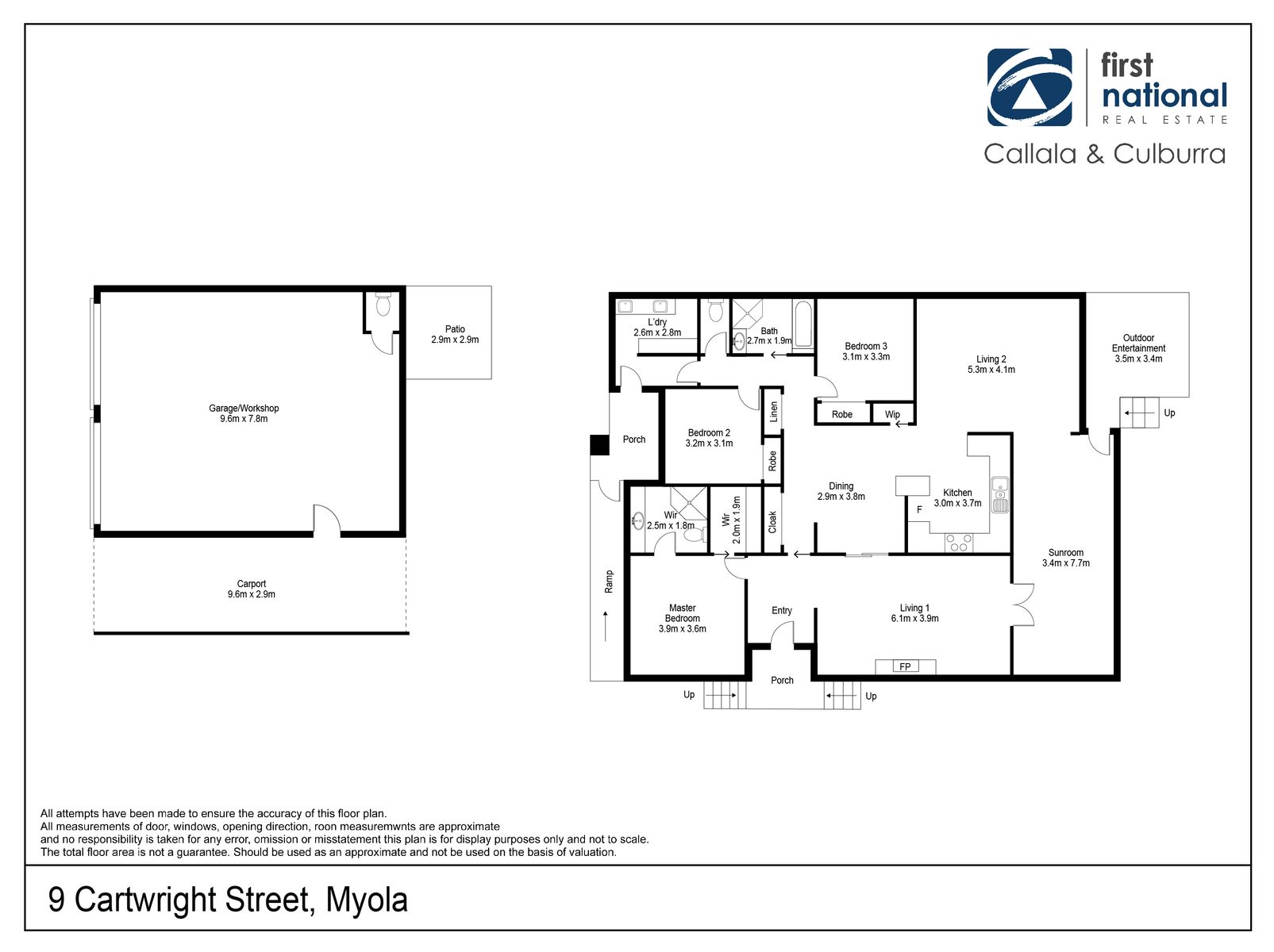 Floorplan :: 9 Cartwright Street, Myola