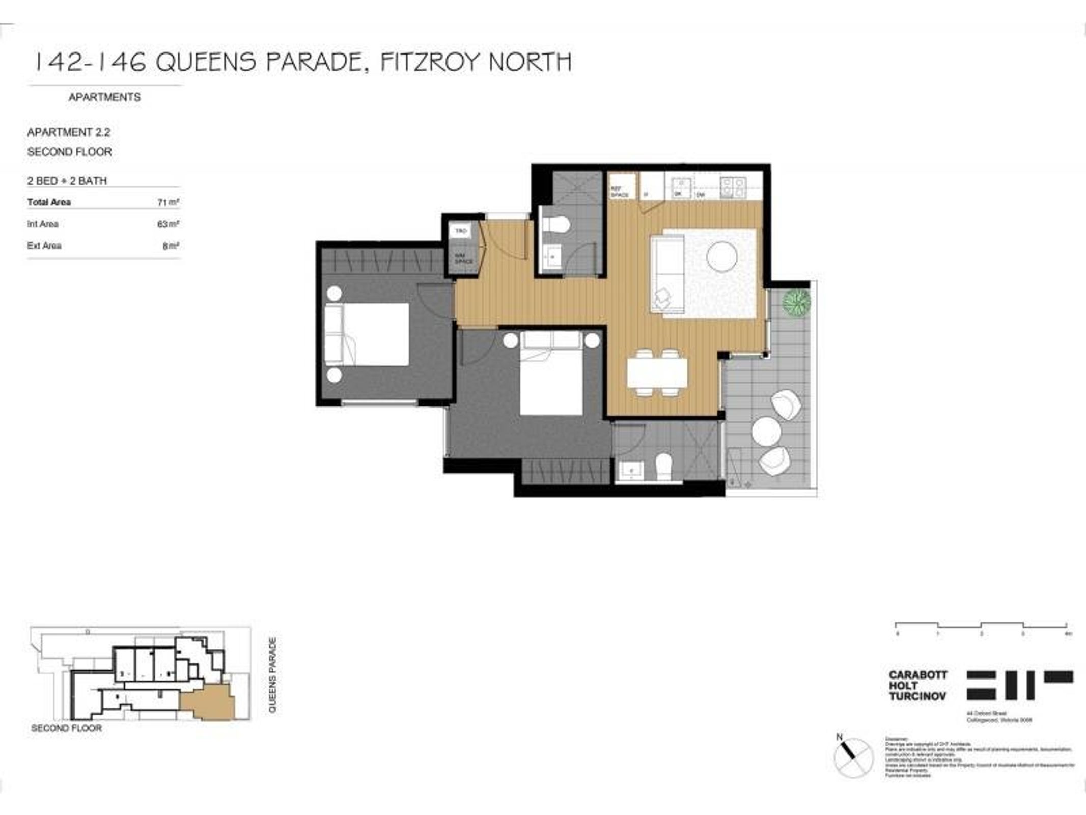 2/142 Queens Parade, Fitzroy North - Thumbnail 3