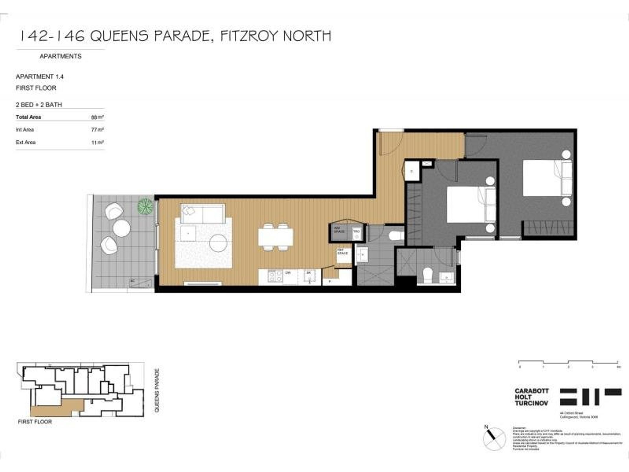 1/142 Queens Parade, Fitzroy North - Thumbnail 3
