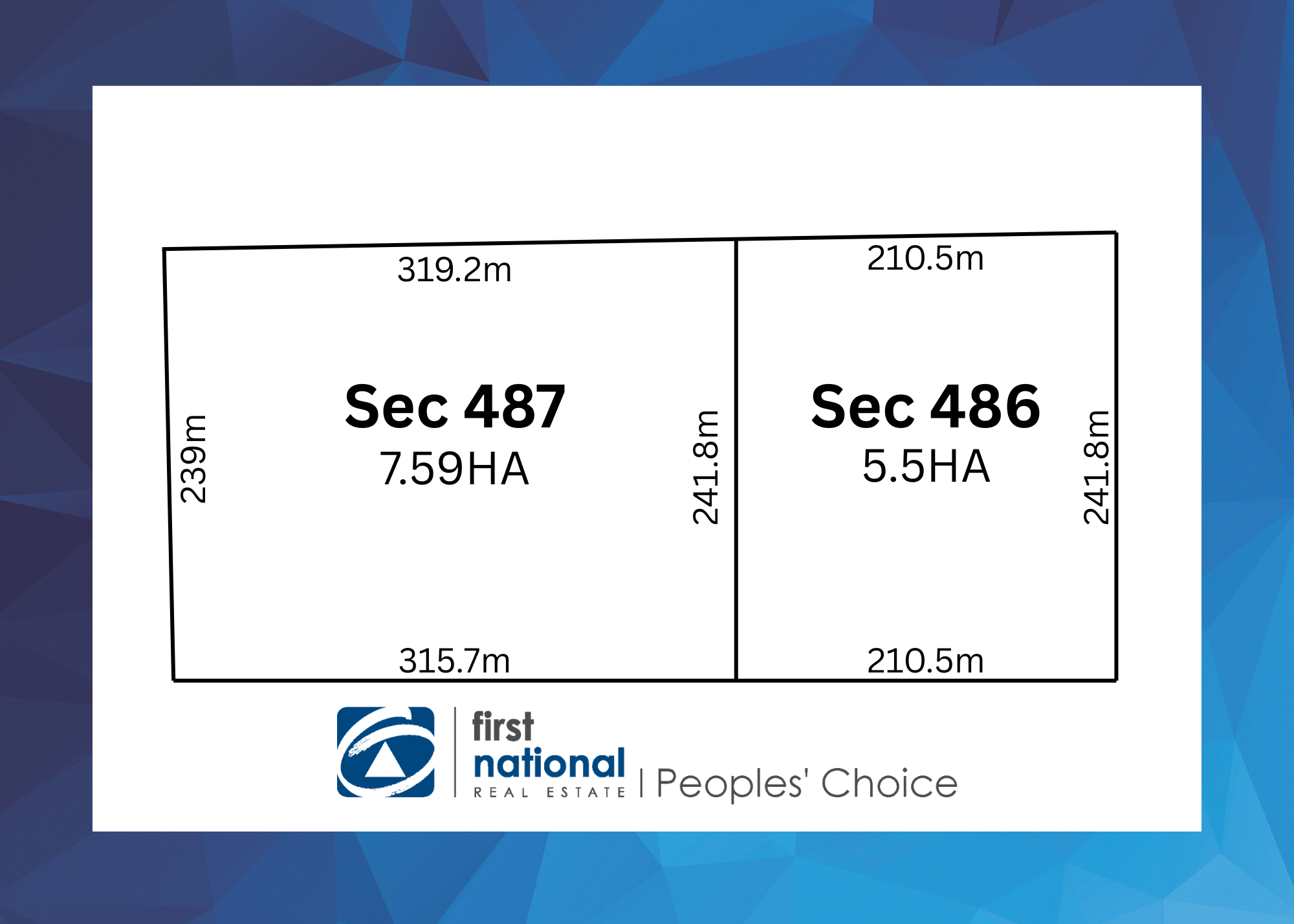 Section 486 & 487 Three Chain Road, Cambrai SA 5353, Cambrai - Image 1