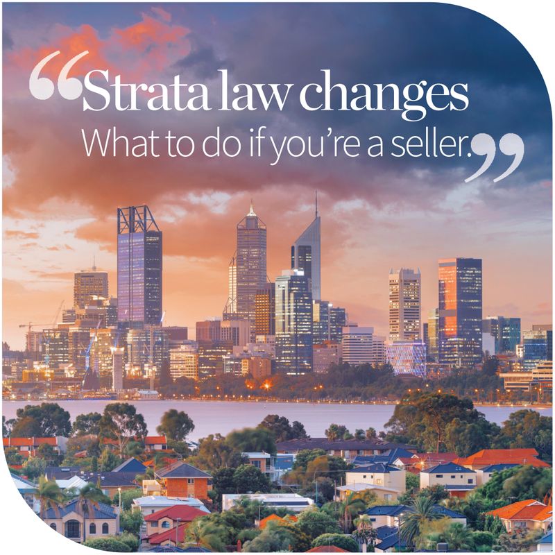 Strata law changes - seller