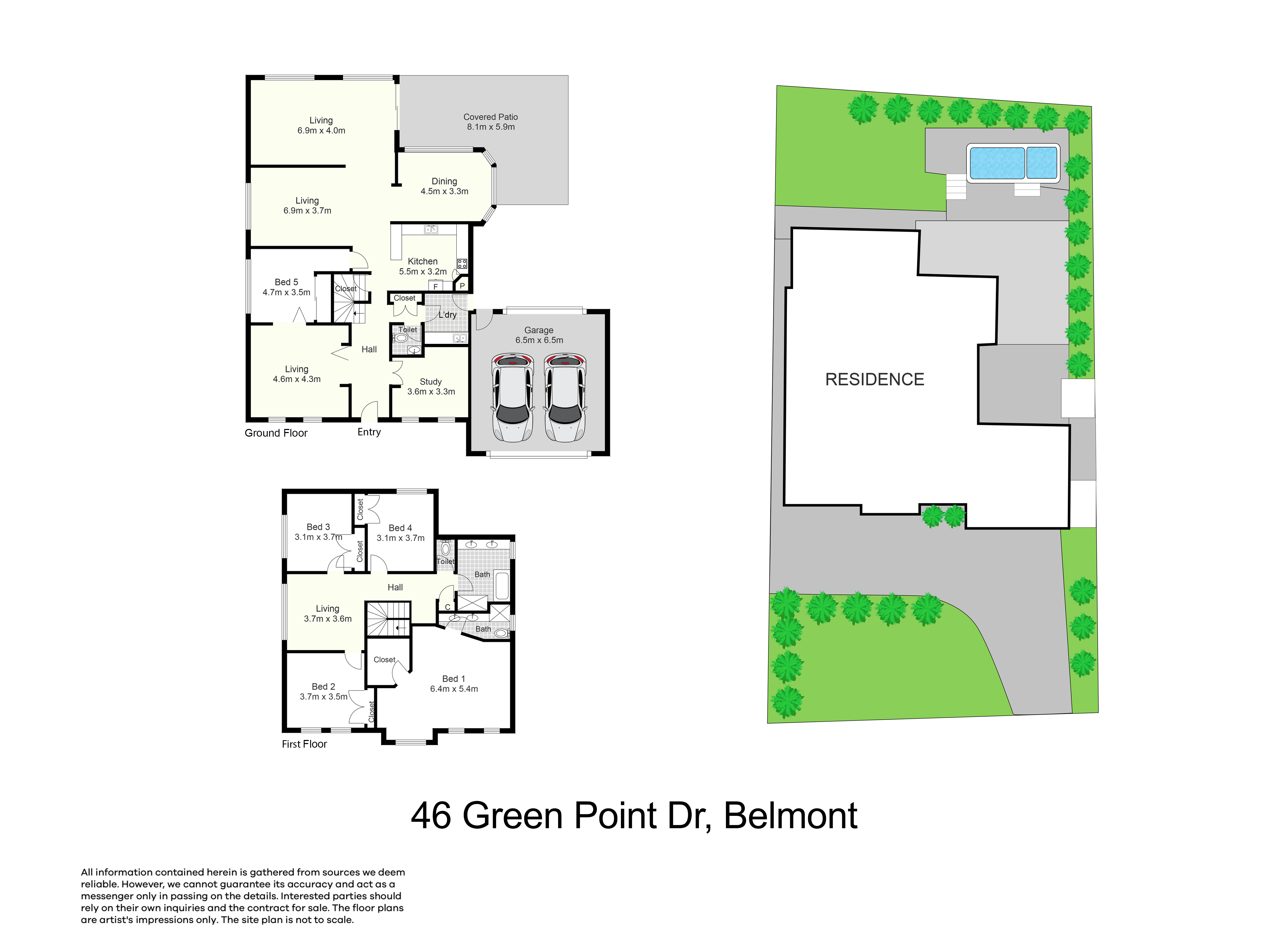 46 Green Point Drive, Belmont, NSW 2280