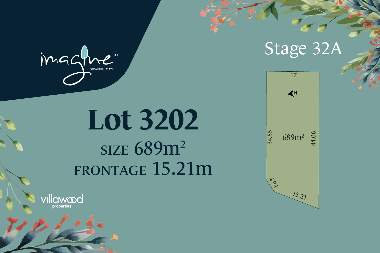 Lot 3215 STAGE 32B IMAGINE ESTATE, Strathfieldsaye VIC 3551, Strathfieldsaye - Thumbnail 3