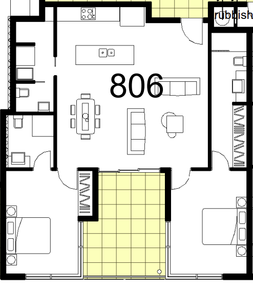 Screenshot 806 Unit floor plan